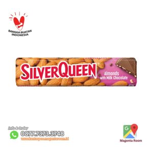 Silver Queen Almonds With Milk Chocolate 22g